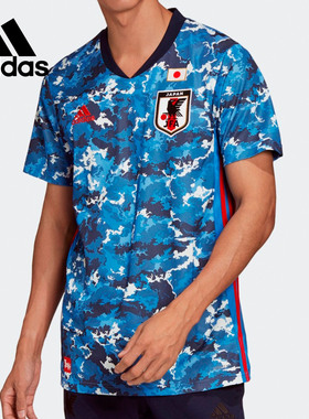 Adidas/阿迪达斯正品运动日本国家队主场球迷版男短袖球衣 ED7350