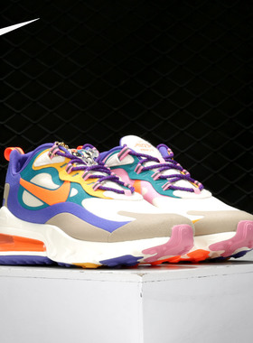 Nike/耐克正品 AIR MAX 270 REACT 男子缓震气垫跑步运动鞋CU3014