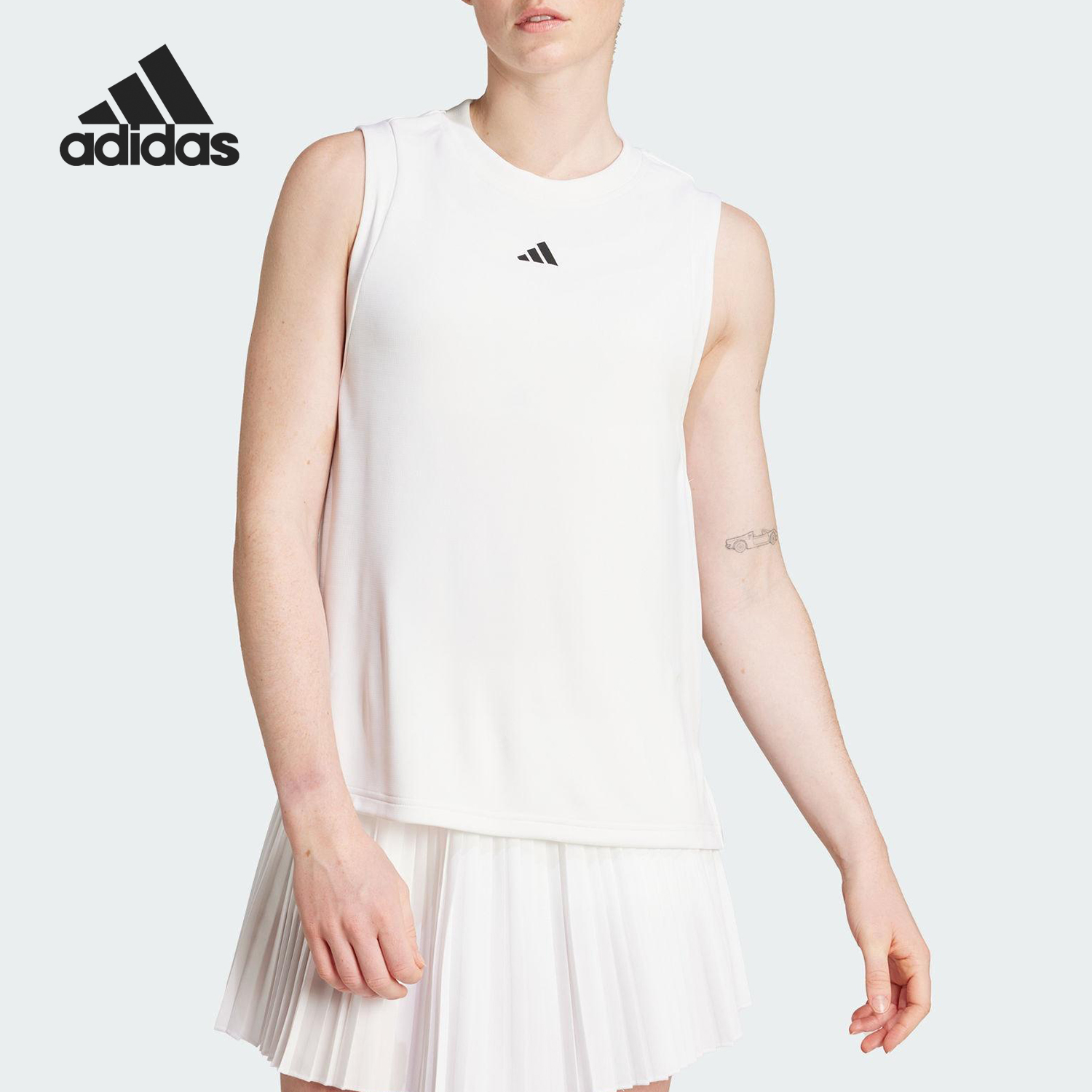 阿迪达斯女士网球比赛运动背心