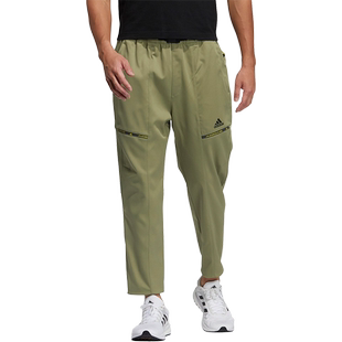 Adidas/阿迪达斯官方正品新款男子透气休闲运动工装长裤 H40207