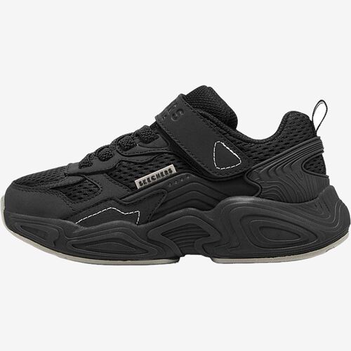 Skechers斯凯奇正品STREET大童低帮运动休闲跑步鞋419030L-BBK