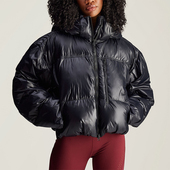 短款 SMC联名女士防风保暖宽松经典 棉服IW9842 阿迪达斯正品 Adidas