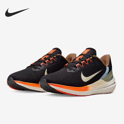 Nike/耐克官方正品 AIR WINFLO 9 男女舒适运动跑鞋 DX6040-071