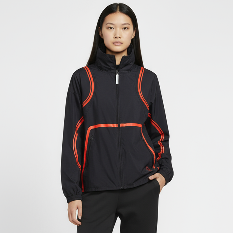 Adidas/阿迪达斯正品smc当季新款女子运动高领夹克外套HB6079