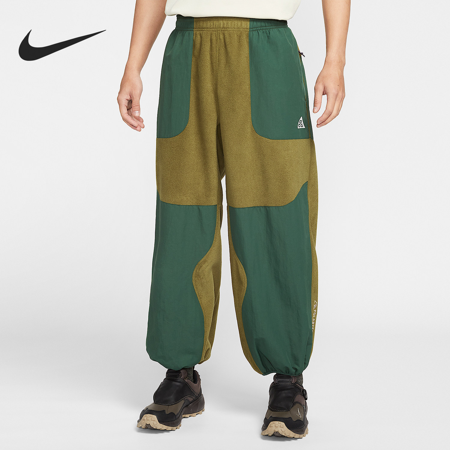 Nike/耐克官方正品舒适春季款男士拼接刺绣运动长裤HJ2865-368