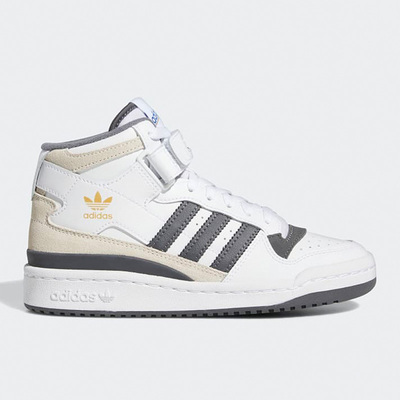 阿迪达斯三叶草大童高帮休闲板鞋