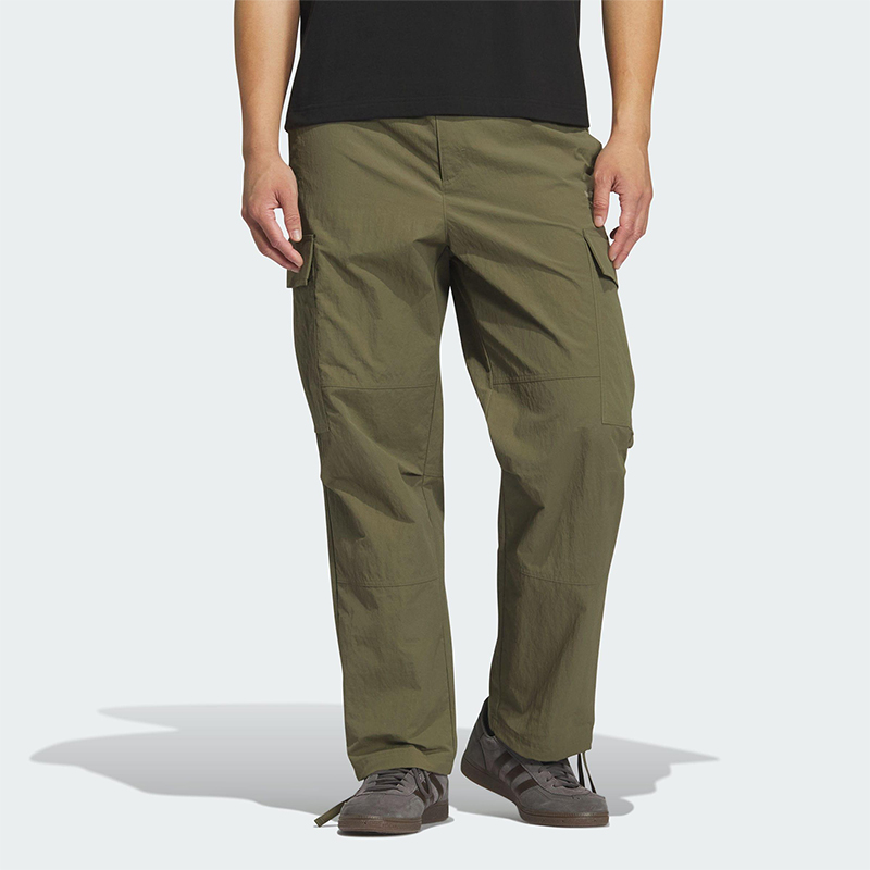 Adidas/阿迪达斯正品三叶草男士休闲工装梭织多口袋运动裤KF4941