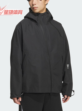 Adidas/阿迪达斯正品Future Style男士运动梭织宽松外套KG9409