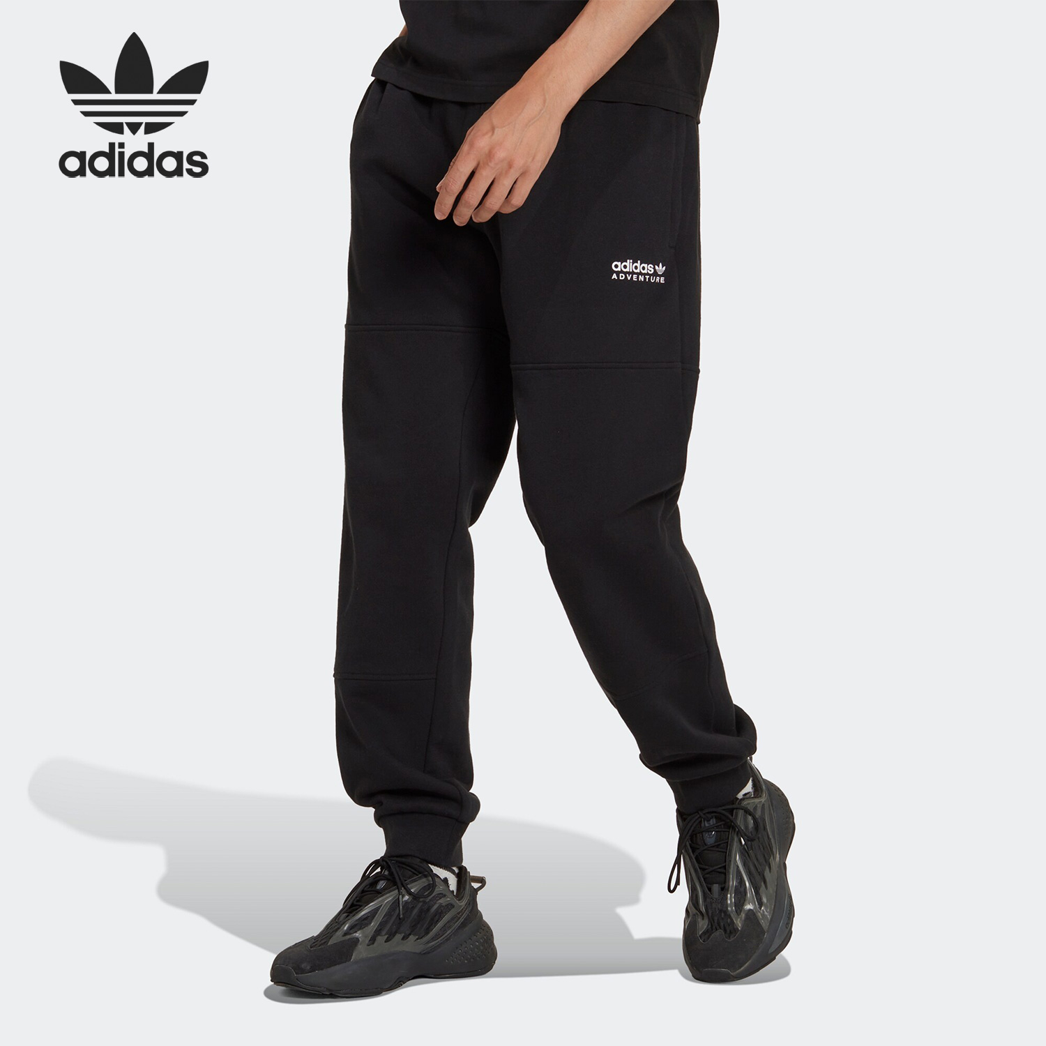 阿迪达斯新款男运动休闲长裤