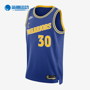 Nike 金州勇士队男子运动训练无袖 球衣DO9446 497 耐克正品