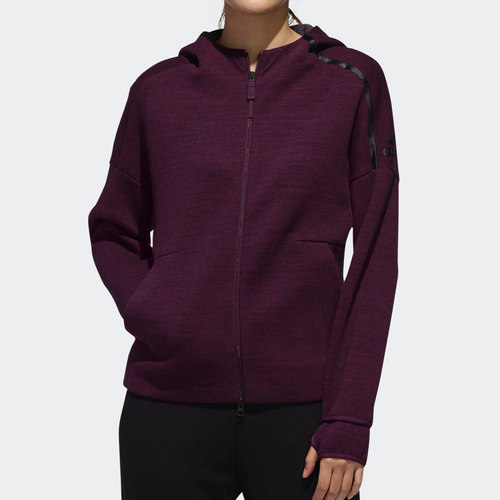 adidas正品冬季女子zne运动夹克