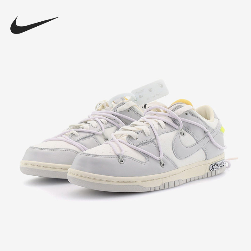 Nike/耐克官方正品Off-White X Dunk女子运动休闲鞋DM1602-123