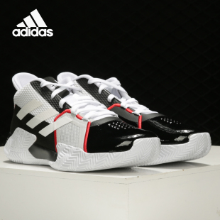 FZ3765 26夏男子缓震耐磨中帮篮球场上运动鞋 Adidas 阿迪达斯正品