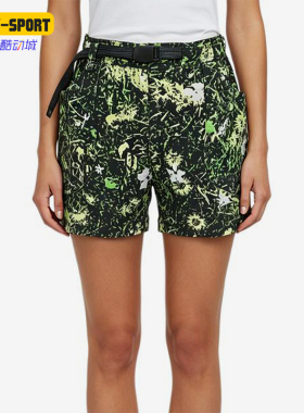 Nike/耐克正品ACGDOLOMITIAOP新款女黑绿色经典短裤II0942-317