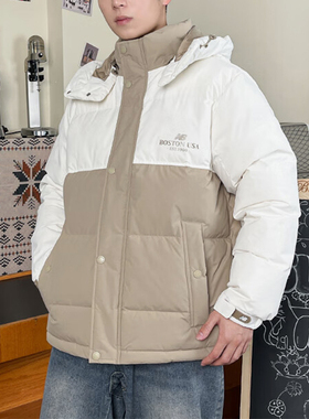 New Balance/NB正品冬季新款男子户外休闲保暖羽绒服AMJ34301-CIC