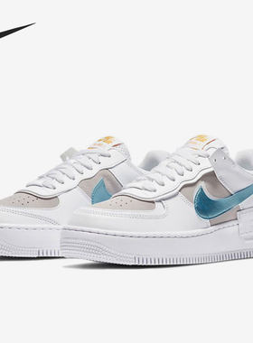 Nike/耐克正品女士系带皮革包裹性防滑低帮板鞋DA4286-100