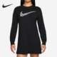 DM6318 女子舒适圆领透气休闲运动连衣裙 010 耐克正品 Nike