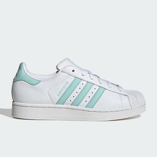 复古耐磨低帮板鞋 Adidas 经典 三叶草女士经典 JH7060 阿迪达斯正品