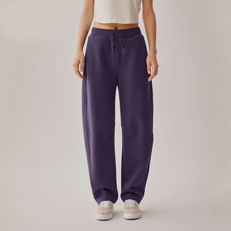 Skechers/斯凯奇正品春秋款女士松紧系带口袋针织长裤L225W111