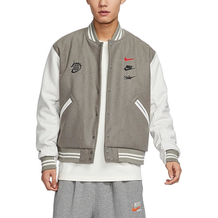 Nike/耐克官方正品春季男士拼接休闲运动长袖夹克外套FZ6372-029
