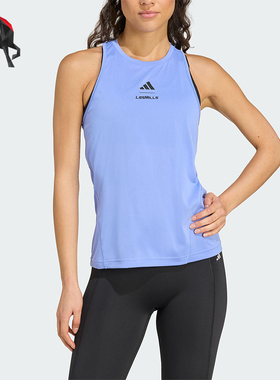 Adidas/阿迪达斯正品LES MILLS W G TK女士运动透气T恤背心KD4356