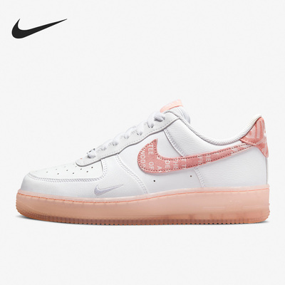 Nike/耐克正品女士皮革系带防滑耐磨轻便低帮板鞋DQ5019-100