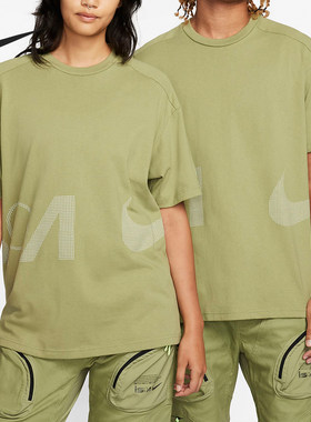 Nike/耐克正品新款男女宽松透气简约休闲运动短袖FD7857-334