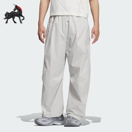 Adidas/阿迪达斯正品2025夏季款男士简约户外经典休闲长裤KC0131