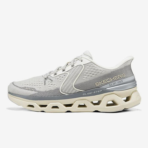 Skechers/斯凯奇正品四季款男士轻便减震休闲运动鞋233022-NAT