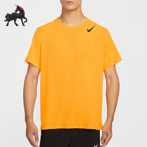 Nike/耐克正品2025男士日常圆领网眼透气印花运动短袖HJ3378-845