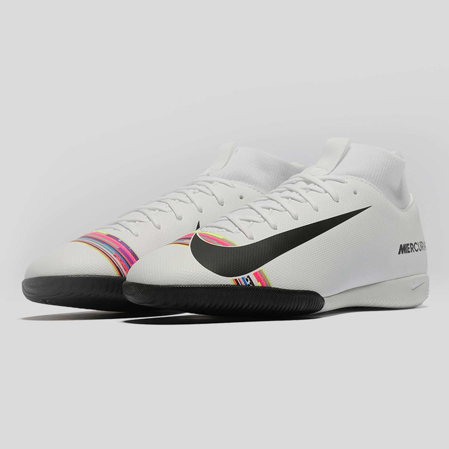Nike/耐克正品大童高帮耐磨IC平底运动训练休闲足球鞋AJ3110-109