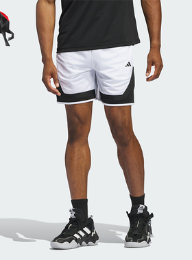 Adidas/阿迪达斯正品PRO BLOCK SHORT男子运动篮球短裤IX1849