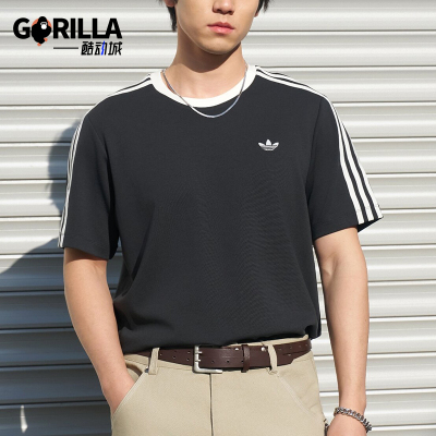 Adidas/阿迪达斯正品三叶草CALIT-SHIRTS新款经典短袖T恤KX7991