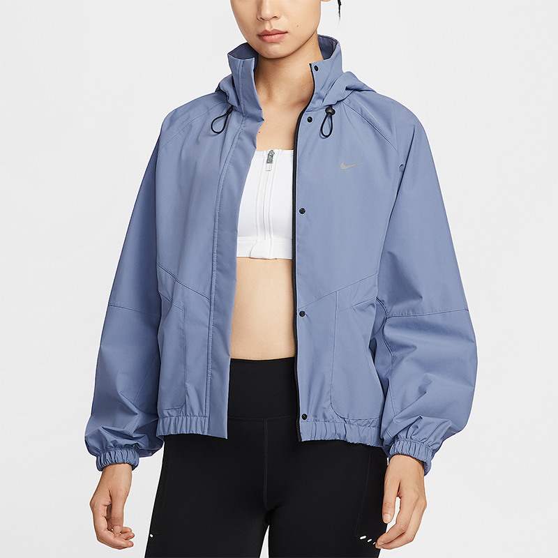 Nike/耐克正品Storm-FIT Swift 女士宽松防风运动夹克FB7493-499