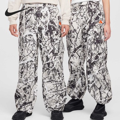 耐克男女时尚梭织宽松印花长裤
