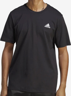 Adidas/阿迪达斯正品夏季新款男子运动训练透气短袖T恤IC9282