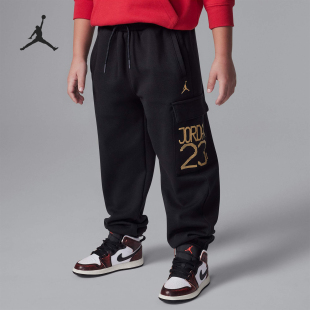 耐克正品 简约针织工装 Nike JORDAN小童时尚 010 长裤 IF8880