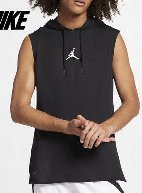 Nike/耐克正品JORDAN DRI-FIT 23 ALPHA男子无袖训练连帽衫AJ1062