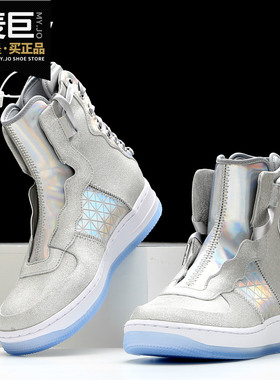 Nike/耐克正品 AIR FORCE 1 CNY新年限定女子高帮板鞋BV7344-090