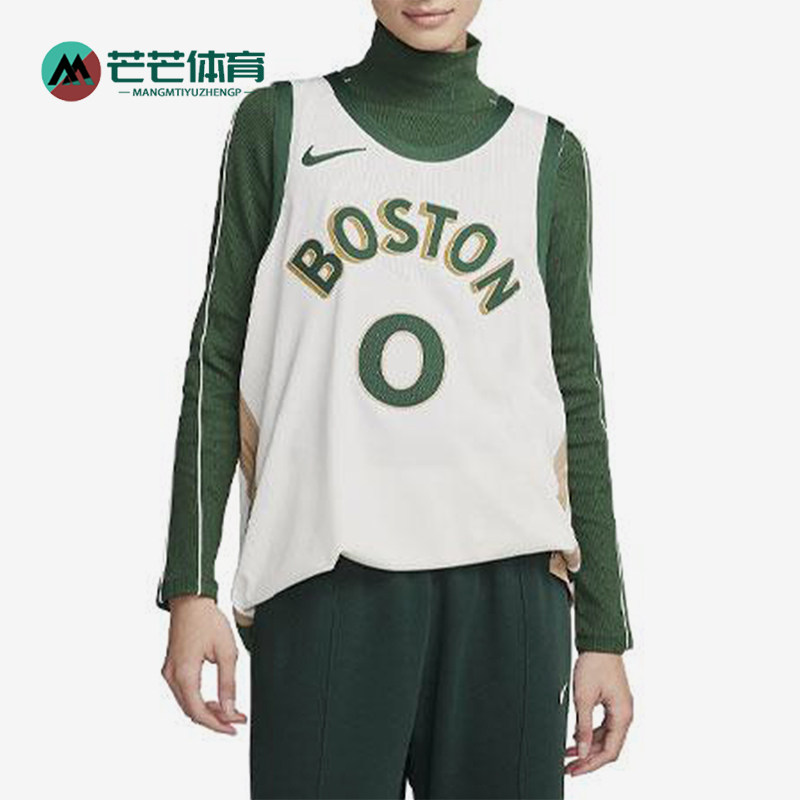 Nike/耐克正品NBA男女复古圆领时尚经典字母篮球背心DX8748-133