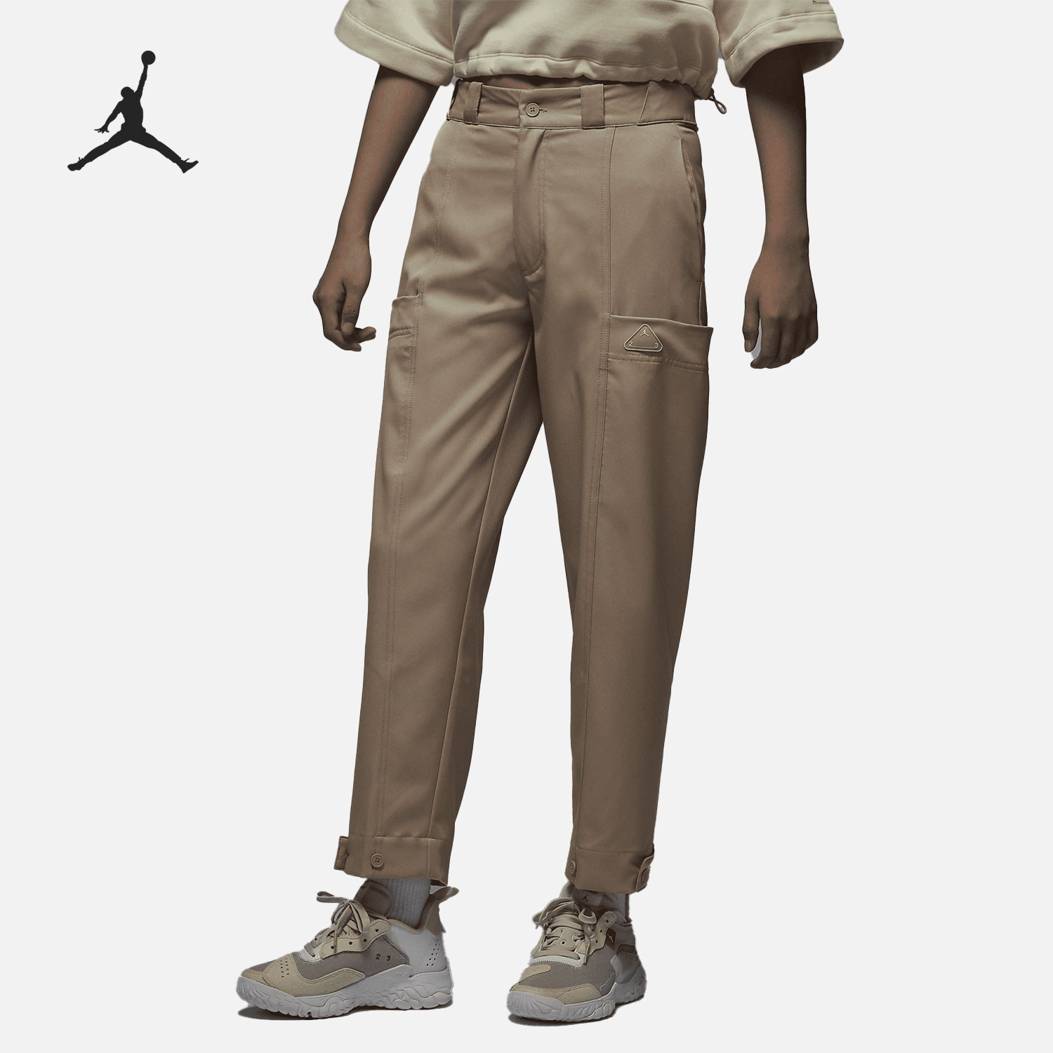 Nike/耐克正品JORDAN女士多口袋运动工装直筒长裤DX0491-254,运动服/休闲服装,运动长裤,淘宝优惠券,粉丝福利购,淘宝优惠卷