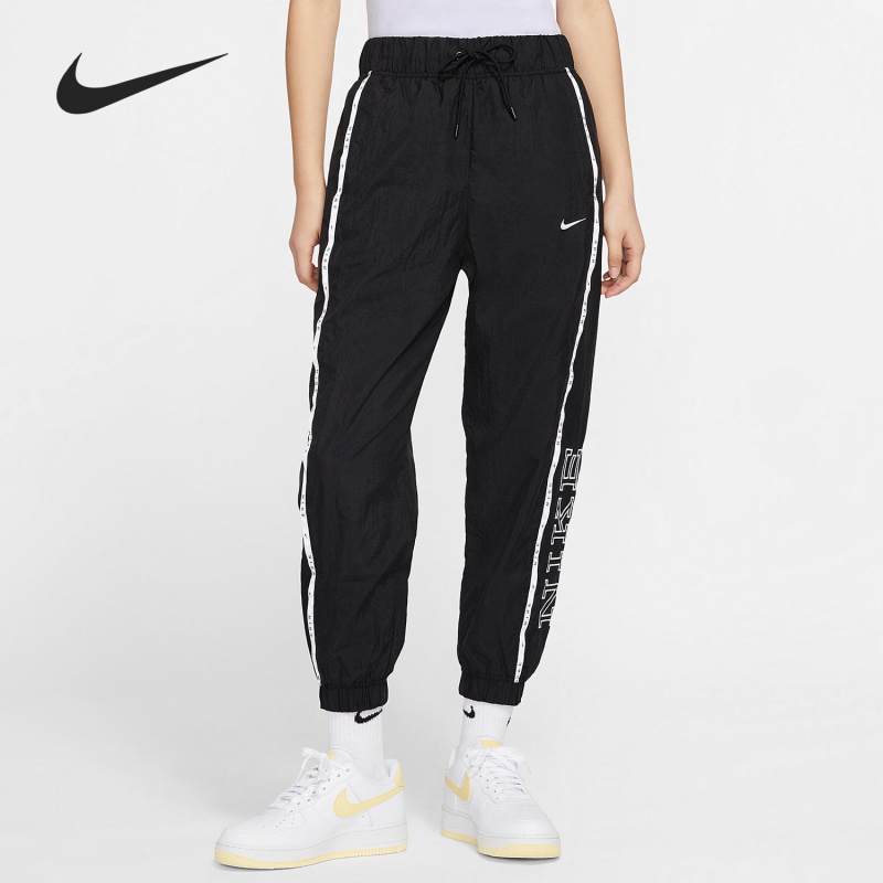 Nike/耐克正品女子梭织舒适透气时尚运动休闲束脚长裤 CK1409