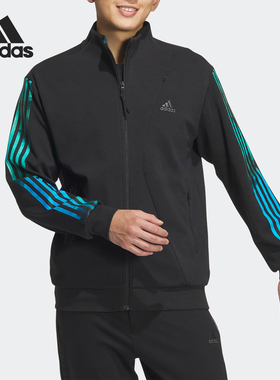 Adidas/阿迪达斯官方正品当季新款男士运动休闲立领外套JF0793