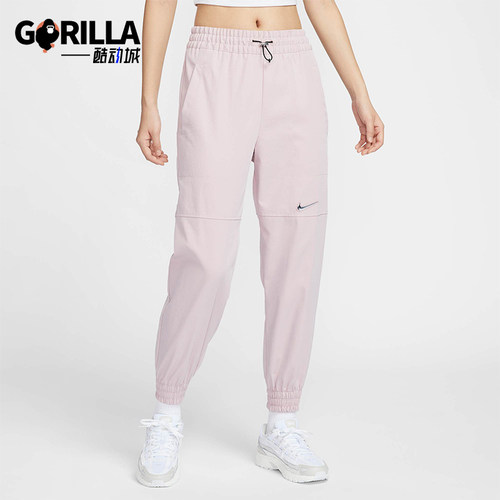 Nike/耐克正品秋冬新款女士梭织透气束脚运动长裤CZ8910-645