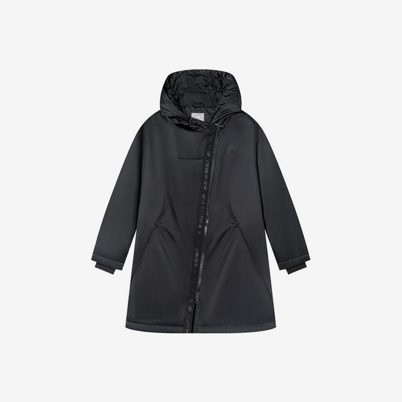 New Balance/NB正品冬季新款女子宽松保暖连帽棉服NCNQ848012-BK
