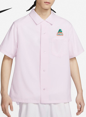 Nike/耐克正品新款男子运动透气翻领纽扣户外短袖T恤DV9078-247
