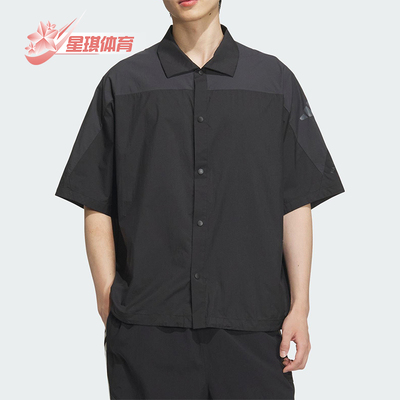 Adidas/阿迪达斯正品TH LW SHIRT男士宽松经典梭织运动衬衫JZ8404