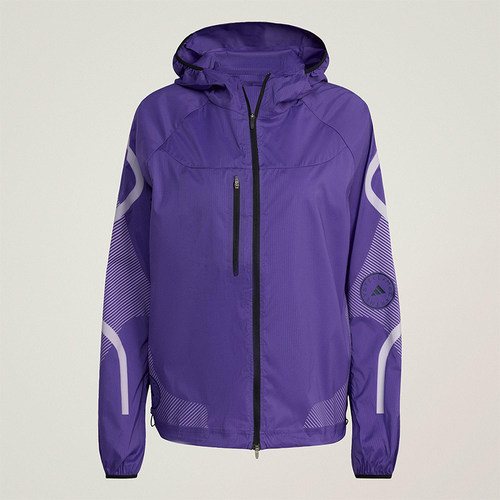 Adidas/阿迪达斯正品RUNNING JACKET女士经典防风透湿夹克JX9082