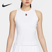 耐克正品 Dri FIT女士网球运动无袖 Nike 透气背心FZ6764 100