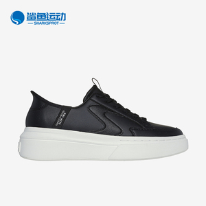 Skechers/斯凯奇正品防滑耐磨新款女士经典舒适厚底休闲运动板鞋